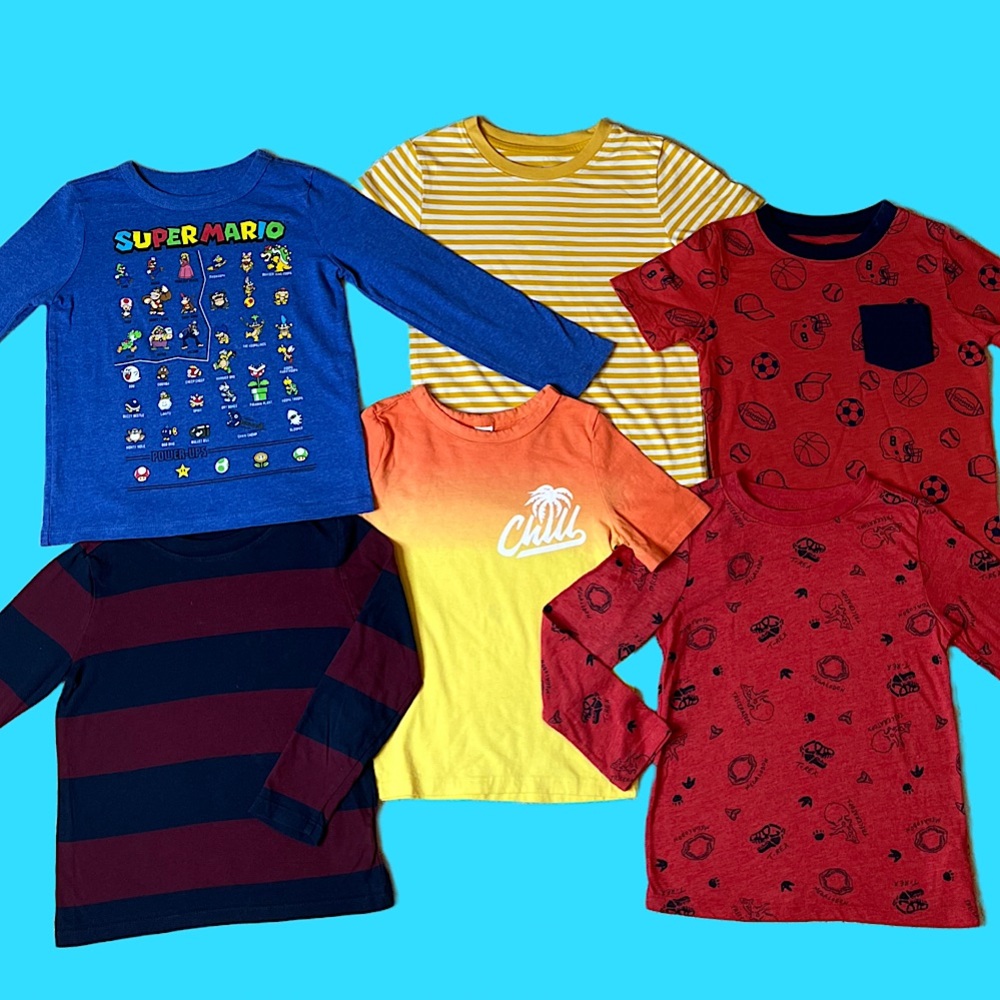 Toddler Boys Shirt Bundle (Carter’s, Cat & Jack, Gap and Old Navy)